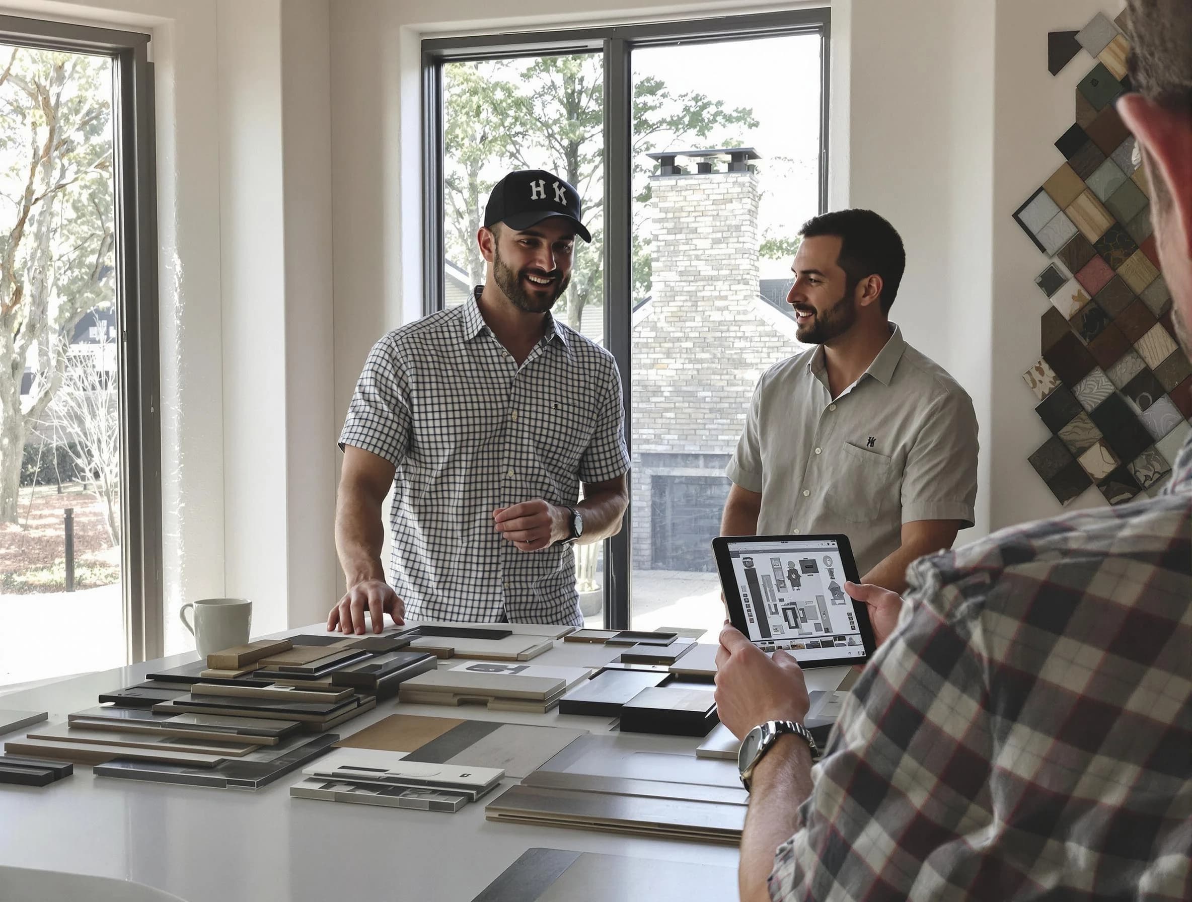 Irvington Chimney Sweep remodeling a chimney and fireplace in Irvington, NJ