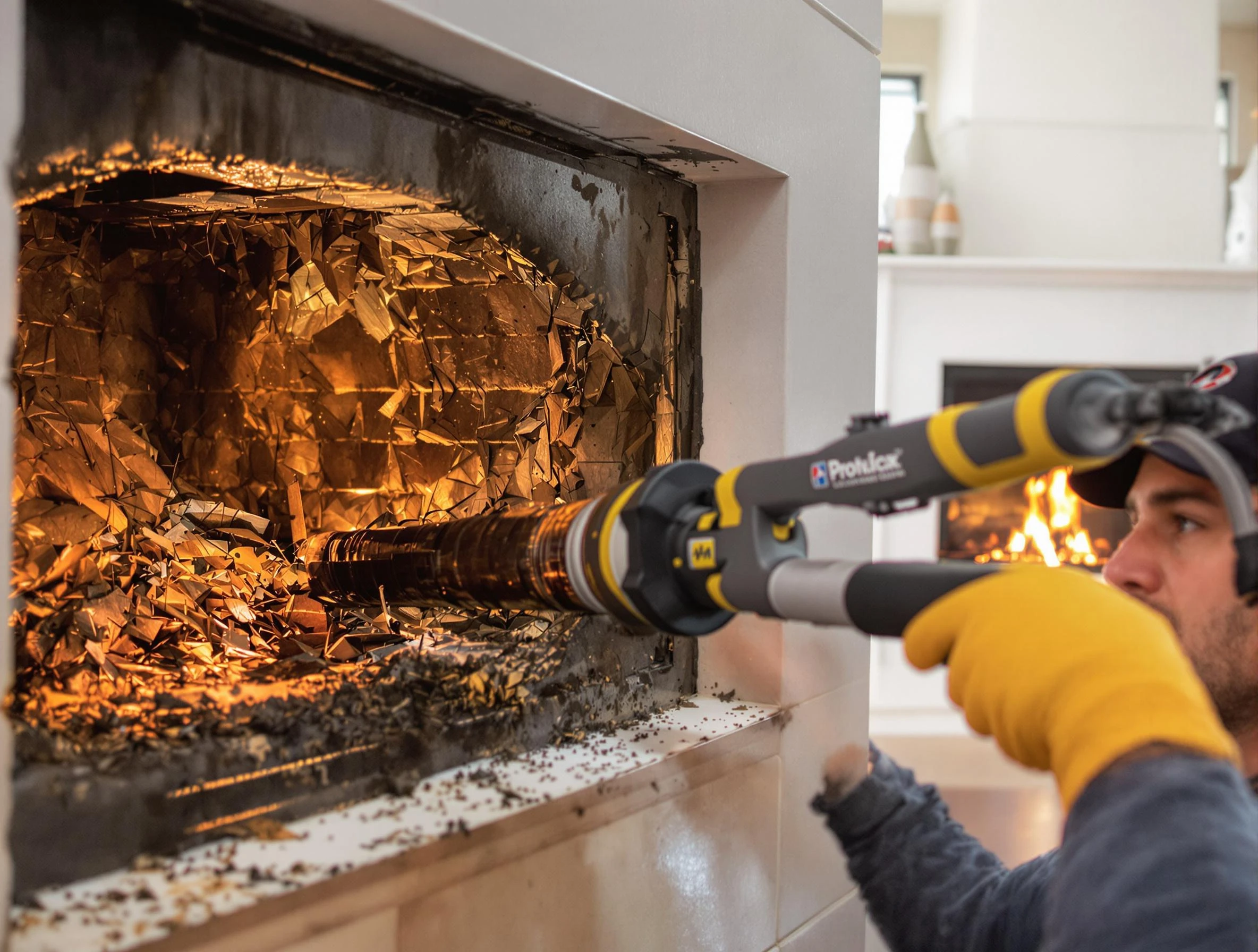 Professional chimney cleaning by Irvington Chimney Sweep in Irvington, NJ